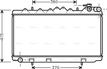 Ava Quality Cooling DN 2092 - Radiators, Motora dzesēšanas sistēma ps1.lv