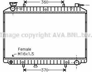 Ava Quality Cooling DN 2156 - Radiators, Motora dzesēšanas sistēma ps1.lv