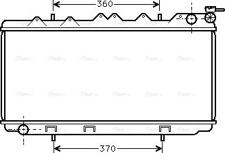 Ava Quality Cooling DN 2114 - Radiators, Motora dzesēšanas sistēma ps1.lv