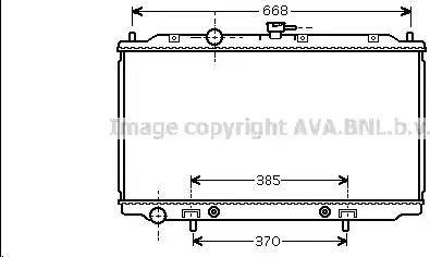 Ava Quality Cooling DN 2218 - Radiators, Motora dzesēšanas sistēma ps1.lv