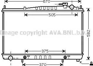 Ava Quality Cooling DN 2232 - Radiators, Motora dzesēšanas sistēma ps1.lv