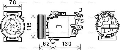 Ava Quality Cooling DNAK386 - Kompresors, Gaisa kond. sistēma ps1.lv