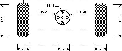 Ava Quality Cooling DN D187 - Sausinātājs, Kondicionieris ps1.lv