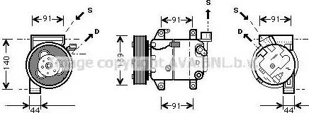 Ava Quality Cooling DN K005 - Kompresors, Gaisa kond. sistēma ps1.lv