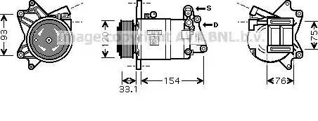 Ava Quality Cooling DN K321 - Kompresors, Gaisa kond. sistēma ps1.lv