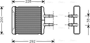 Ava Quality Cooling DWA6027 - Siltummainis, Salona apsilde ps1.lv