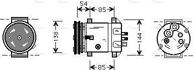 Ava Quality Cooling DWAK020 - Kompresors, Gaisa kond. sistēma ps1.lv