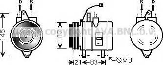 Ava Quality Cooling DWK090 - Kompresors, Gaisa kond. sistēma ps1.lv