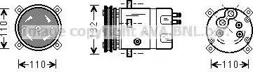 Ava Quality Cooling DW K019 - Kompresors, Gaisa kond. sistēma ps1.lv