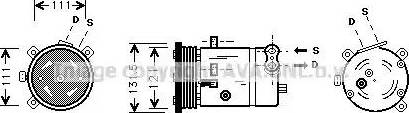 Ava Quality Cooling DW K038 - Kompresors, Gaisa kond. sistēma ps1.lv