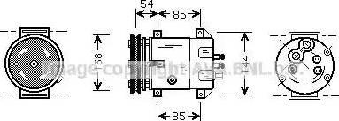 Ava Quality Cooling DW K020 - Kompresors, Gaisa kond. sistēma ps1.lv