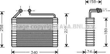 Ava Quality Cooling DW V034 - Iztvaikotājs, Gaisa kondicionēšanas sistēma ps1.lv