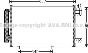 Ava Quality Cooling FD5439D - Kondensators, Gaisa kond. sistēma ps1.lv