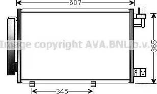 Ava Quality Cooling FD 5439 - Kondensators, Gaisa kond. sistēma ps1.lv