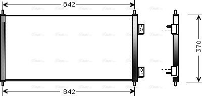 Ava Quality Cooling FD 5303 - Kondensators, Gaisa kond. sistēma ps1.lv