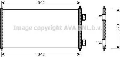 Ava Quality Cooling FDA5303 - Kondensators, Gaisa kond. sistēma ps1.lv