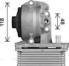 Ava Quality Cooling FD3623H - Eļļas radiators, Motoreļļa ps1.lv