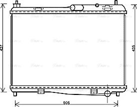 Ava Quality Cooling FD2440 - Radiators, Motora dzesēšanas sistēma ps1.lv