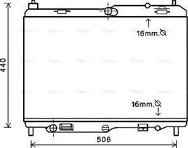 Ava Quality Cooling FD2441 - Radiators, Motora dzesēšanas sistēma ps1.lv