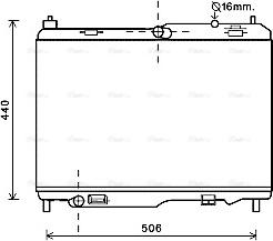 Ava Quality Cooling FD2442 - Radiators, Motora dzesēšanas sistēma ps1.lv