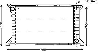 Ava Quality Cooling FD 2204 - Radiators, Motora dzesēšanas sistēma ps1.lv