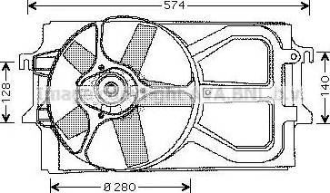 Ava Quality Cooling FD 7517 - Ventilators, Motora dzesēšanas sistēma ps1.lv