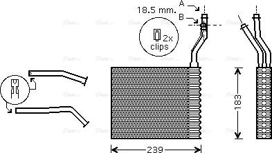 Ava Quality Cooling FDA6364 - Siltummainis, Salona apsilde ps1.lv