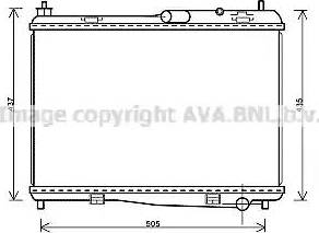 Ava Quality Cooling FDA2440 - Radiators, Motora dzesēšanas sistēma ps1.lv