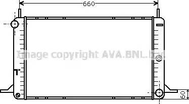 Ava Quality Cooling FDA2088 - Radiators, Motora dzesēšanas sistēma ps1.lv