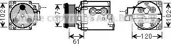 Ava Quality Cooling FD K436 - Kompresors, Gaisa kond. sistēma ps1.lv