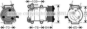 Ava Quality Cooling FD K418 - Kompresors, Gaisa kond. sistēma ps1.lv