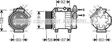 Ava Quality Cooling FD K431 - Kompresors, Gaisa kond. sistēma ps1.lv