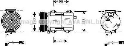 Ava Quality Cooling FD K288 - Kompresors, Gaisa kond. sistēma ps1.lv