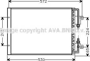 Ava Quality Cooling FT 5155 - Kondensators, Gaisa kond. sistēma ps1.lv