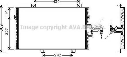 Ava Quality Cooling FT 5153 - Kondensators, Gaisa kond. sistēma ps1.lv