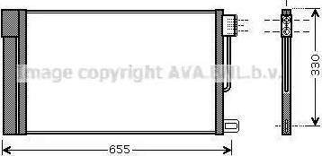 Ava Quality Cooling FT5314D - Kondensators, Gaisa kond. sistēma ps1.lv