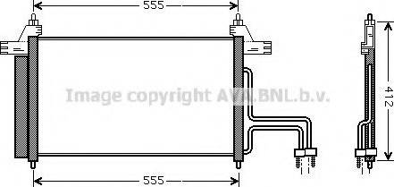 Ava Quality Cooling FT 5253 - Kondensators, Gaisa kond. sistēma ps1.lv