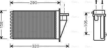 Ava Quality Cooling FT 6266 - Siltummainis, Salona apsilde ps1.lv