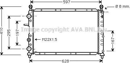 Ava Quality Cooling FT 2099 - Radiators, Motora dzesēšanas sistēma ps1.lv