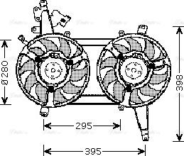 Ava Quality Cooling FT 7542 - Ventilators, Motora dzesēšanas sistēma ps1.lv