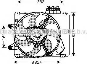 Ava Quality Cooling FT7505 - Ventilators, Motora dzesēšanas sistēma ps1.lv