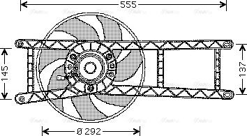 Ava Quality Cooling FT 7525 - Ventilators, Motora dzesēšanas sistēma ps1.lv