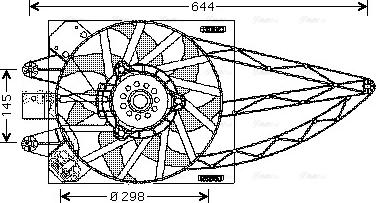 Ava Quality Cooling FT 7527 - Ventilators, Motora dzesēšanas sistēma ps1.lv