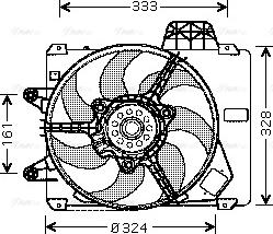 Ava Quality Cooling FT 7286 - Ventilators, Motora dzesēšanas sistēma ps1.lv