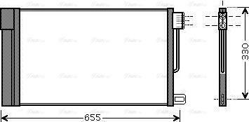 Ava Quality Cooling FTA5314D - Kondensators, Gaisa kond. sistēma ps1.lv