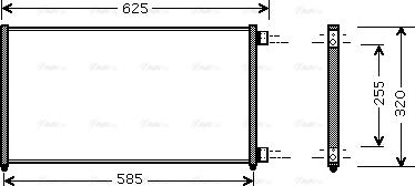 Ava Quality Cooling FTA5256 - Kondensators, Gaisa kond. sistēma ps1.lv