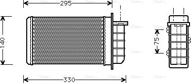 Ava Quality Cooling FTA6191 - Siltummainis, Salona apsilde ps1.lv