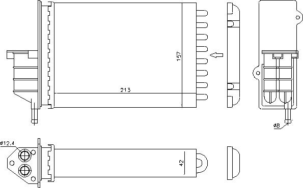 Ava Quality Cooling FTA6259 - Siltummainis, Salona apsilde ps1.lv