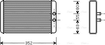 Ava Quality Cooling FTA6265 - Siltummainis, Salona apsilde ps1.lv