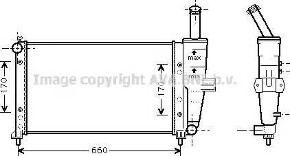 Ava Quality Cooling FTA2209 - Radiators, Motora dzesēšanas sistēma ps1.lv